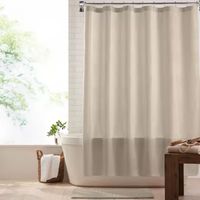 Elrene Home Fashions Essential Waffle Shower Curtain