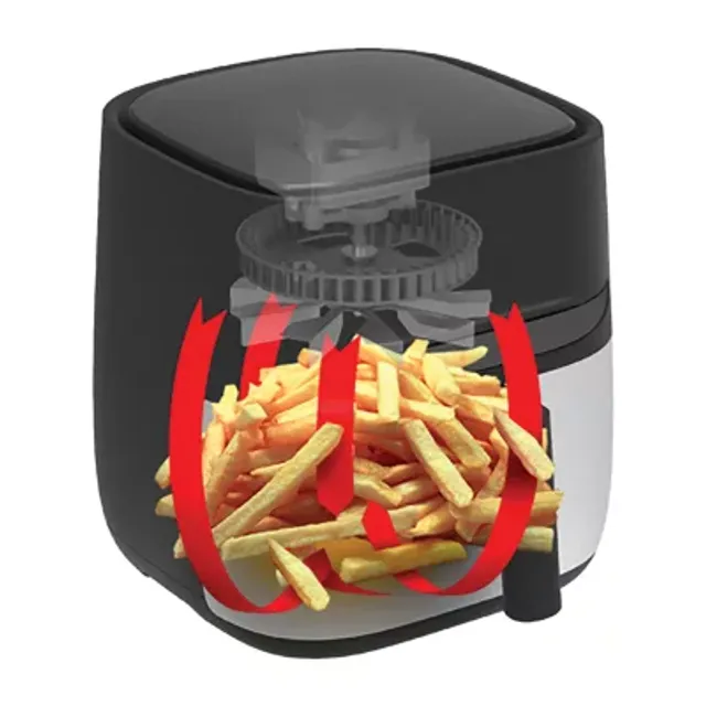 Cooks 6 Quart Air Fryer Touchscreen