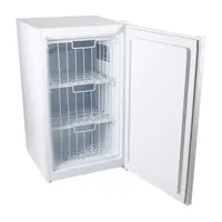 Compact Upright Freezer- 3.1 cu ft (88L)- White- Frost-Free- Flat Back