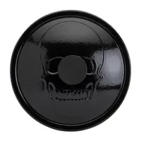 Smith & Clark Skull Cast Iron 3-qt. Dutch Oven with Lid