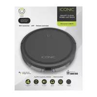 ICONIC SmartClean 2000 Robovac - WiFi Robotic Vacuum with App and Remote Control