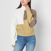 A.n.a Womens Turtleneck Long Sleeve Pullover Sweater