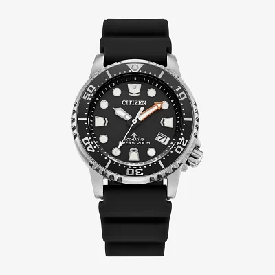 Citizen Promaster Dive Womens Black Strap Watch Eo2020-08e