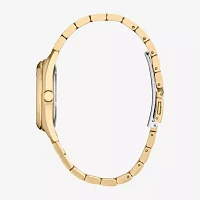 Citizen Sport Luxury Womens Gold Tone Stainless Steel Bracelet Watch Ew2702-59d