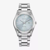 Citizen Sport Luxury Womens Silver Tone Stainless Steel Bracelet Watch Ew2700-54l