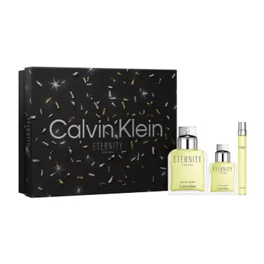 Calvin Klein Eternity For Men Eau De Toilette 3-Pc Gift Set ($185 Value)