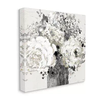 Stupell Industries Bold Abstract Floral Arrangement Canvas Art