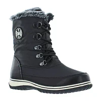 Totes Womens Avery Ii Waterproof Flat Heel Winter Boots