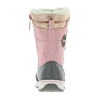 Totes Little & Big  Girls Diamond2 Waterproof Flat Heel Winter Boots