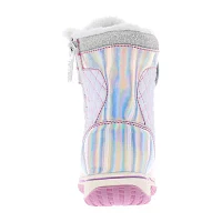 Totes Little & Big  Girls Galactica Waterproof Flat Heel Winter Boots