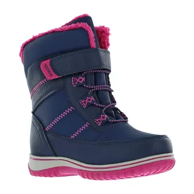 Totes Little & Big  Girls Bailey Waterproof Flat Heel Winter Boots