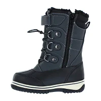 Totes Toddler Boys Lil Diamond Waterproof Insulated Flat Heel Winter Boots