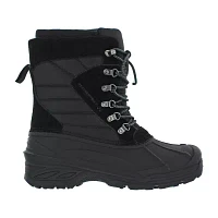 Weatherproof Mens Badger Waterproof Flat Heel Winter Boots