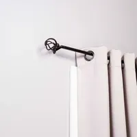 Sun Zero Blackout Cage Wrap Around Curtain Rod