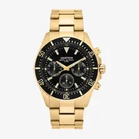 Armitron All Sport Mens Gold Tone Stainless Steel Bracelet Watch 20/5351bkgp