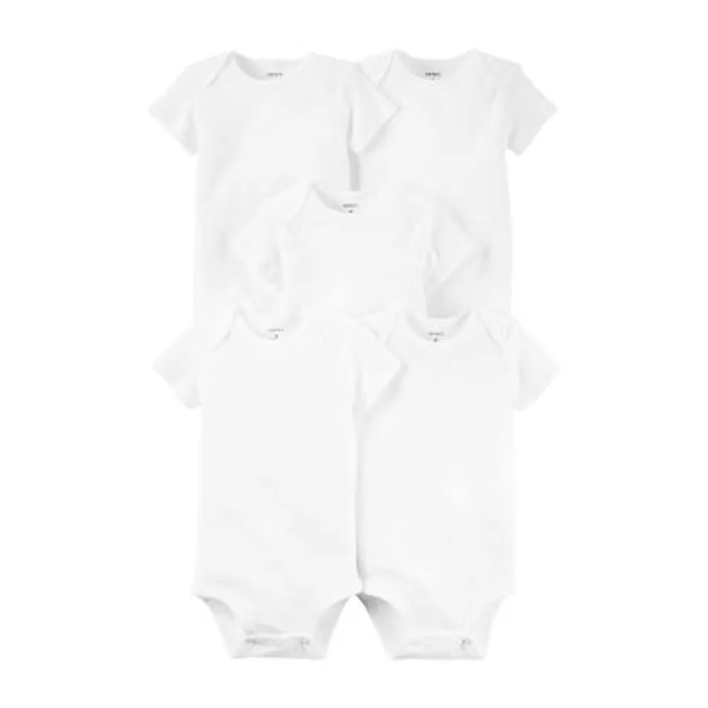 Carter's Baby Unisex 5-pc. Short Sleeve Bodysuit