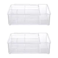 Kenney Storage Made Simple 8 Compartment Expandable Drawer Organizer Bin Bathroom Organizer