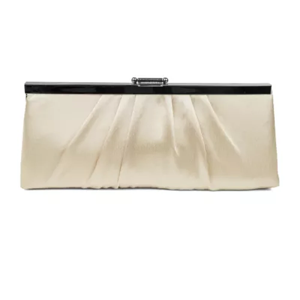 Gunne Sax by Jessica McClintock Blaire Pleats To Meet You Clutch Evening Bag