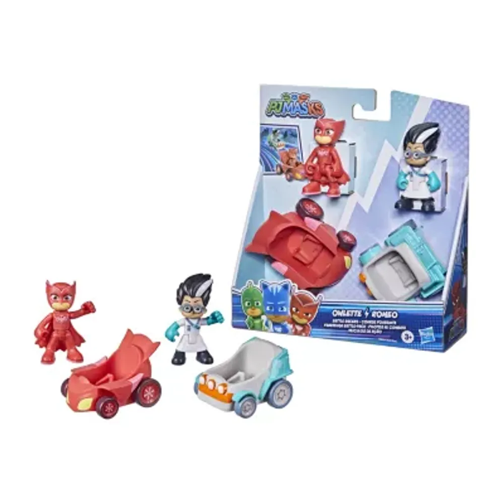 PJ Masks Light Up Hero and Villian 2-Pack Figure Set - Catboy vs. Romeo 