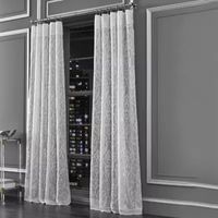 Queen Street Lafayette Sheer Rod Pocket Single Curtain Panel