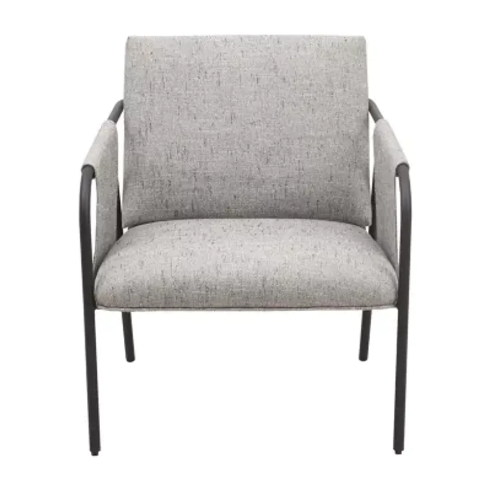 INK+IVY Ryan Metal Frame Armchair