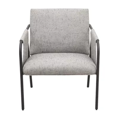 INK+IVY Ryan Metal Frame Armchair