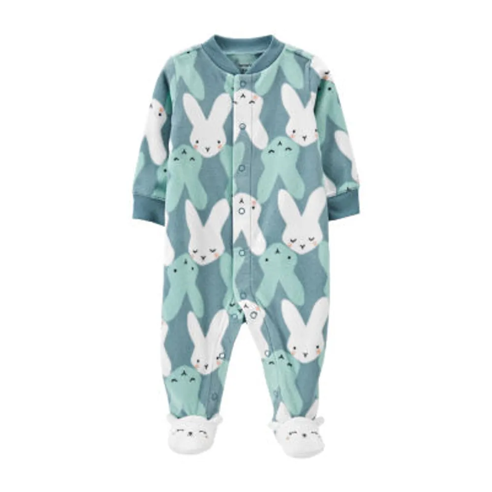 Carter's Baby Girls Microfleece Sleep and Play