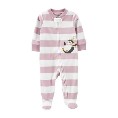 Carter's Baby Girls Microfleece Sleep and Play