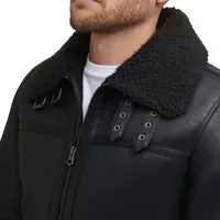 Levi's Mens Sherpa Lined Midweight Faux Shearling Coat