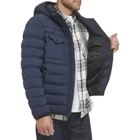 Levi's Mens Stretch Hooded Puffer Jacket