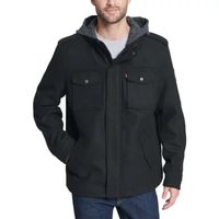 Levi's Mens Wool Blend Military Jacket