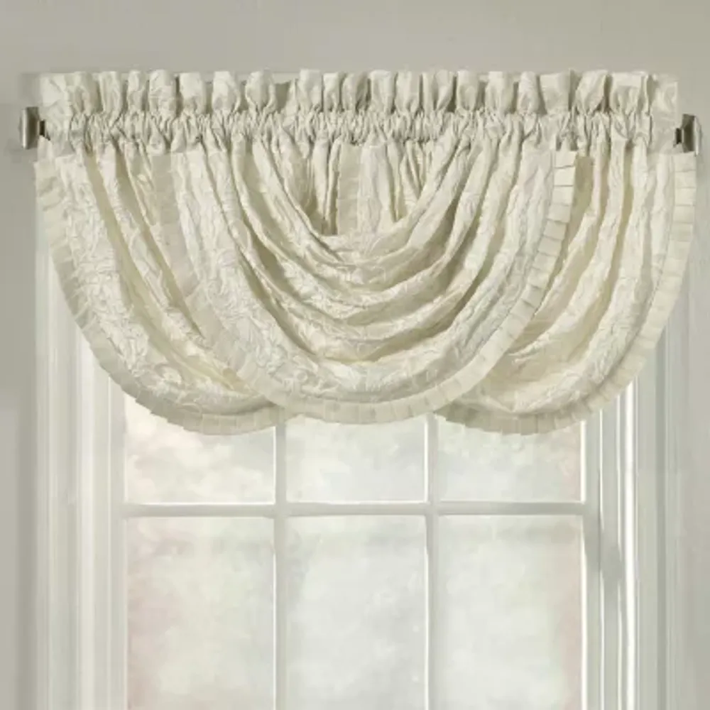 Queen Street Rod Pocket Waterfall Valance