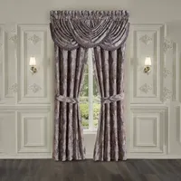 Five Queens Court Dominique Energy Saving Light-Filtering Rod Pocket Set of 2 Curtain Panel