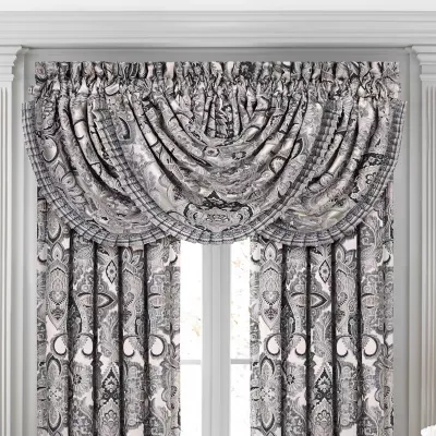 Queen Street Giselle Rod Pocket Waterfall Valance