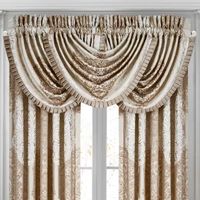 Queen Street Lambert Rod Pocket Waterfall Valance