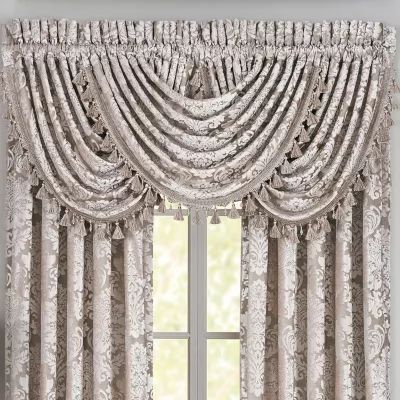 Queen Street Blair Rod Pocket Waterfall Valance