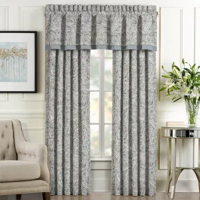 Queen Street Garrison Light-Filtering Rod Pocket Set of 2 Curtain Panel