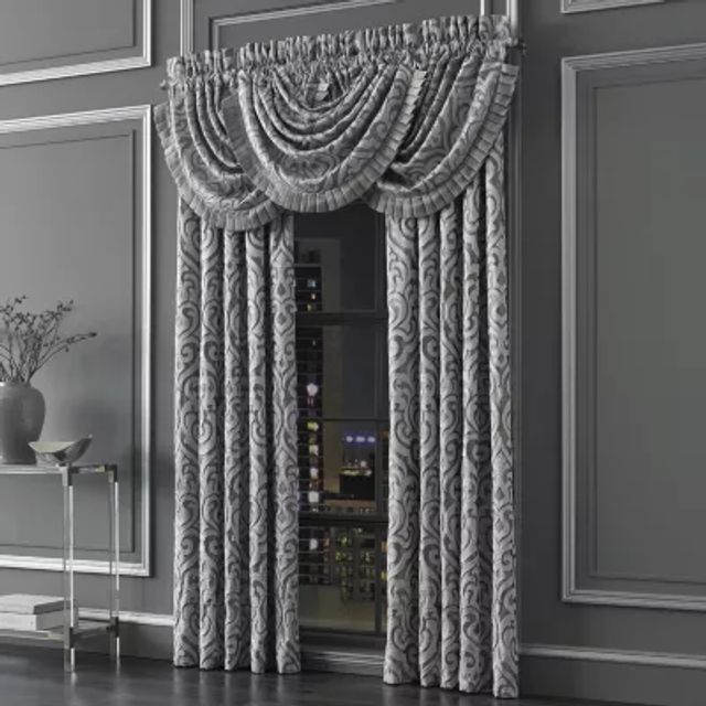 Queen Street Lafayette Light-Filtering Rod Pocket Set of 2 Curtain Panel