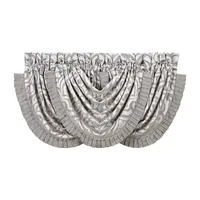 Queen Street Lafayette Rod Pocket Waterfall Valance