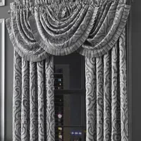 Queen Street Lafayette Rod Pocket Waterfall Valance