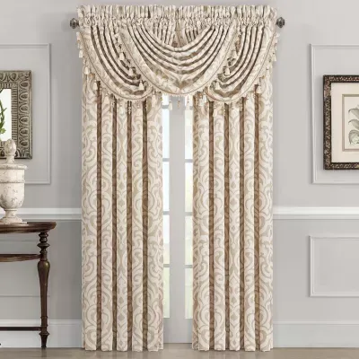 Queen Street Madrid Light-Filtering Rod Pocket Set of 2 Curtain Panel