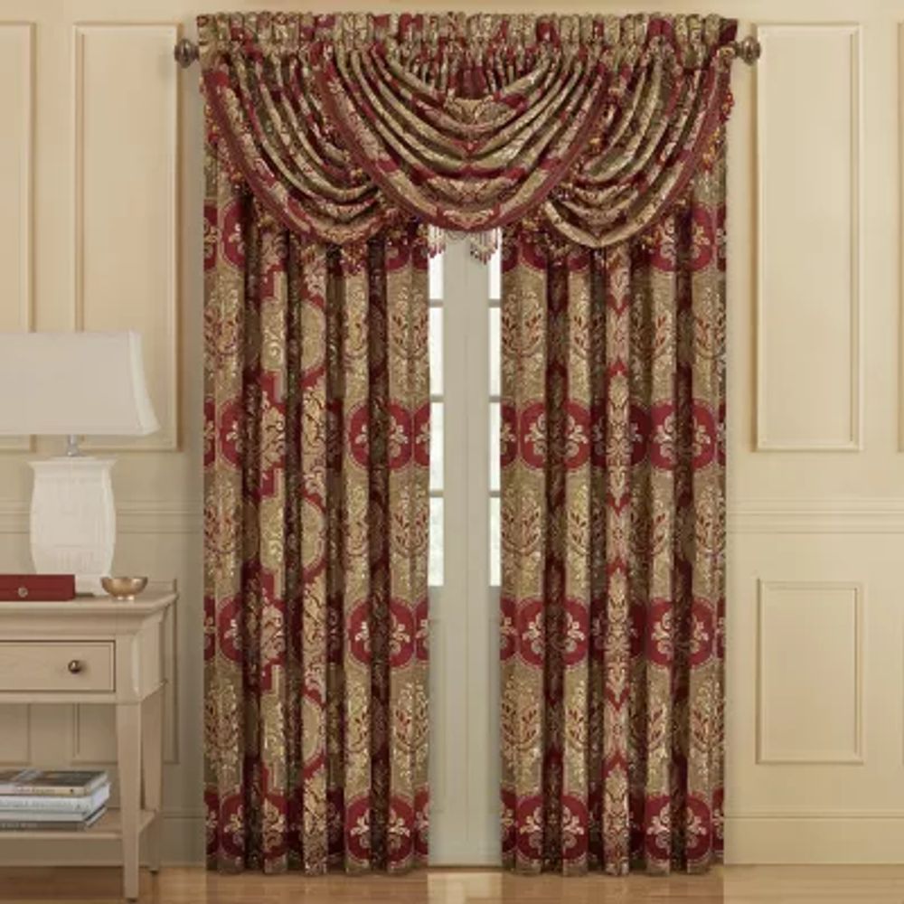 Queen Street Matilda Light-Filtering Rod Pocket Set of 2 Curtain Panel