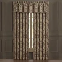 Five Queens Court Neapolitan Light-Filtering Rod Pocket Set of 2 Curtain Panel