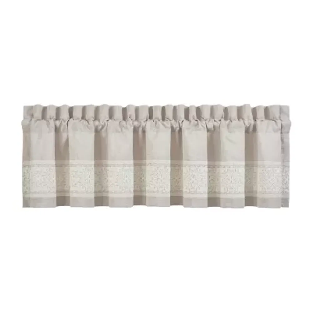 Queen Street Leanna Rod Pocket Tailored Valance