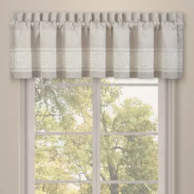 Queen Street Leanna Rod Pocket Tailored Valances