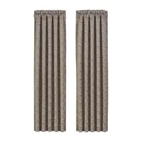 Queen Street Calgary Light-Filtering Rod Pocket Set of 2 Curtain Panel