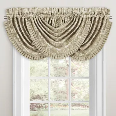 Queen Street Sandy Rod Pocket Waterfall Valances