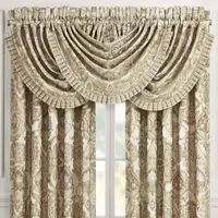 Queen Street Sandy Rod Pocket Waterfall Valance