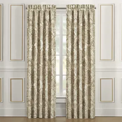 Queen Street Sandy Light-Filtering Rod Pocket Set of 2 Curtain Panel