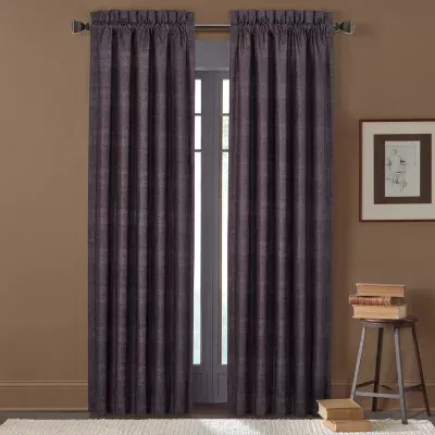 Queen Street Medina Light-Filtering Rod Pocket Set of 2 Curtain Panel